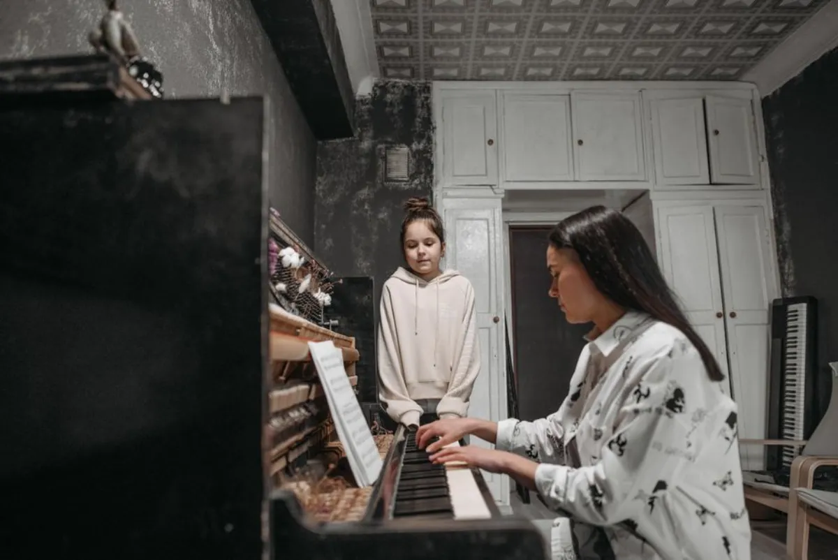 piano lesson